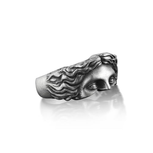 Creative Venus Mask Ring Retro